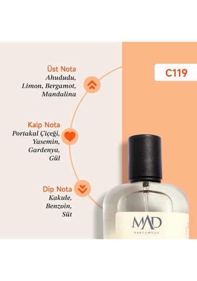 Mad C119 Selective Kadın Parfüm EDP 100 ML