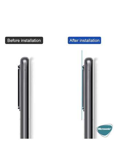 Microsonic Apple Uyumlu iPad  Pro 11 2024 A2836-a2837 Kamera Lens Koruma Camı V2