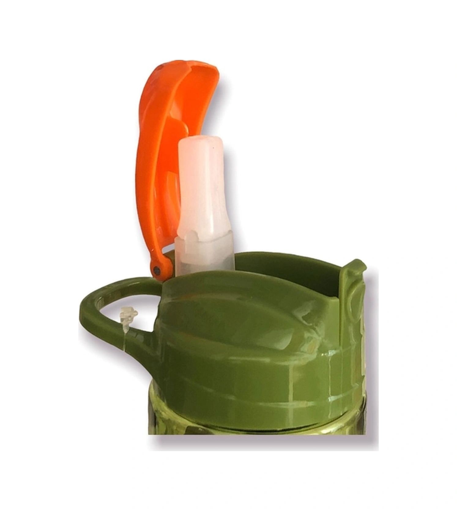 Amazon Tritan Pipetli Matara 600ml - Yeşil No Color