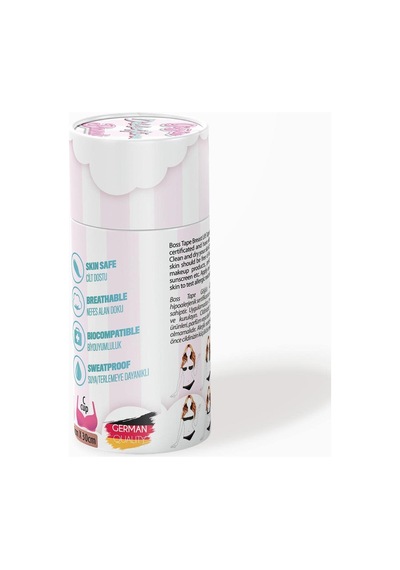 Boss Tape Göğüs Dikleştirme Şekillendirme Bandı C Cup 8 Adet 10cmx30cm Sku: Smg8690010506108 Acı Kahverengi