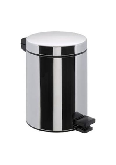 Paslanmaz Krom Çöp Kovası 5 Litre Krom