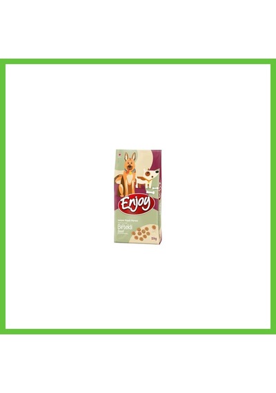 Enjoy Biftekli Yetişkin Köpek Maması 15 Kg Dmc
