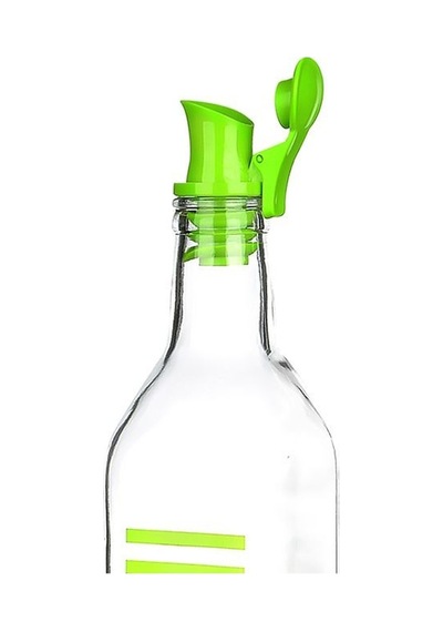 Cam Yağdanlık Ve Zeytinyağlık 1000 Ml & Sızdırmaz Yağ Şişesi Yeşil - 937128935 Yeşil