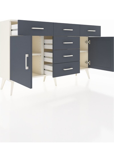 Arges Konsol 2 Raflı 6 Çekmeceli 2 Kapaklı 132x30x83 Aytaşı-antrasit/antrasit Antrasit/antrasit Arges Konsol 2 Raflı 6 Çekmeceli 2 Kapaklı 132x30x83 Aytaşı-antrasit/antrasit Antrasit/antrasit