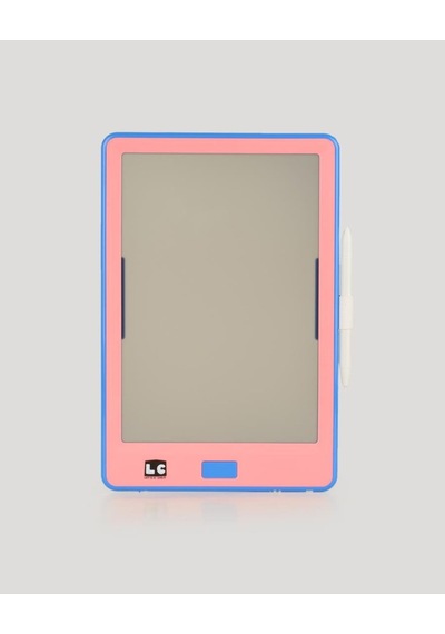 10 İnch Şeffaf Lcd Dijital 4 Adet Çizim Kartlı Tablet- Pembe