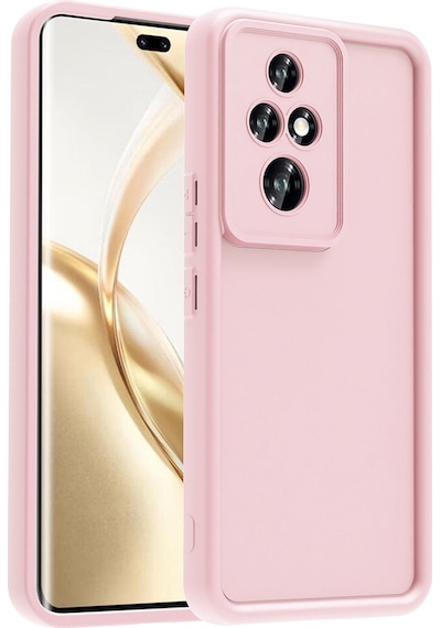 Honor 200 Pro Uyumlu Kılıf Kamera Korumalı Sys Ananas Kapak - Pembe Pembe