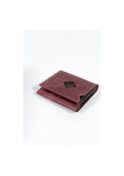 Grande 850 Erkek Deri Kartlık Crazy Bordo