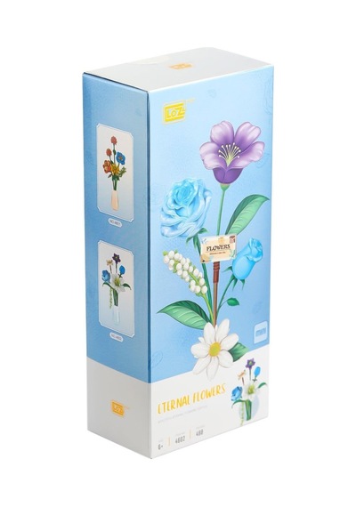 Lz4602 Nessiworld Çiçek Blok Seti 488 Parça -vagon Life