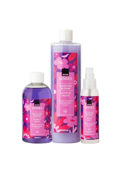 Avon Senses Menekşe Kokulu Cilt Bakım Seti