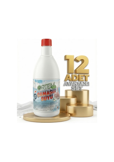 Ortem Çamaşır Suyu 12x1 Kg Diğer