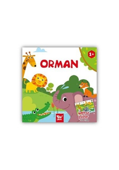 Yapboz Poster Kitap / Orman / Kolektif