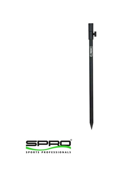 Spro Mat Siyah Alü Bankstick 50-90cm Olta Kamışı Destek Çubuğu
