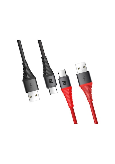 Rock Space Z10 Hi-Tensile Type-C Şarj Ve Data Aktarım Kablosu 1Mt (508941167)