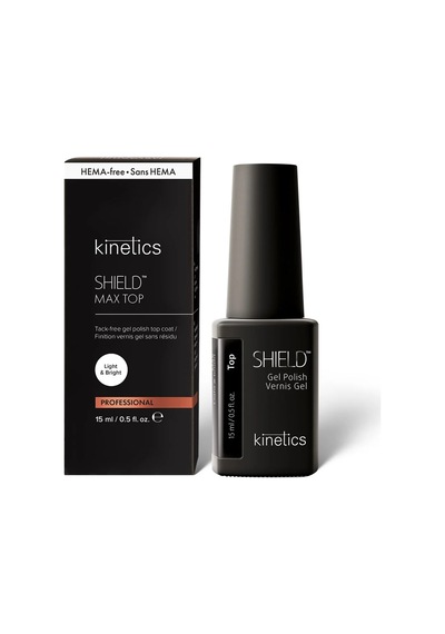 Kinetics Shield Light Bright Max Top Parlaklık Artırıcı Top Coat Yapışkan Katsız 15ml