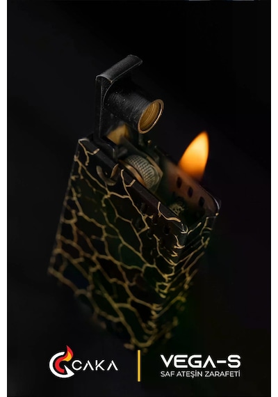 Caka Lighter Vega - S Benzinli Çakmak - Ckl-104