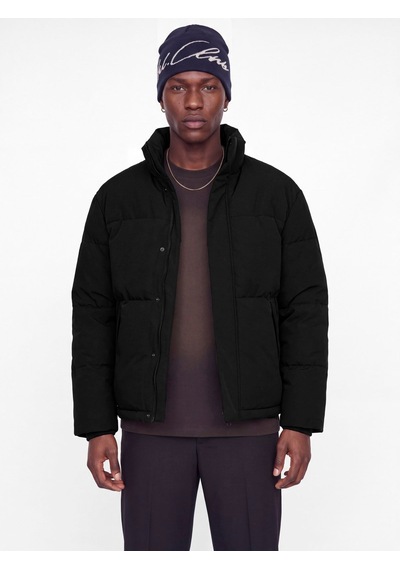 Jack & Jones Jjesoho Puffer Collar Aw26 Sn Black Siyah