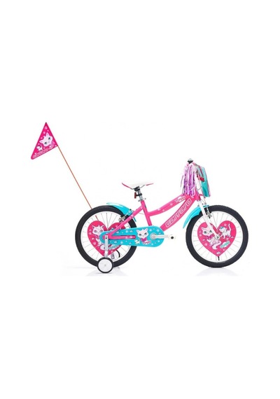 Carraro Moggy 20 Jant Pembe-beyaz-turkuaz Çocuk Bisikleti Pembe - Beyaz