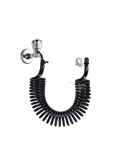 Plasyay Spiral Wc Banyo Balkon Yıkama Siyah İnci 2.5 Metre