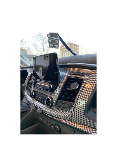 Ford Transit 2020 Carbon Konsol Kaplama