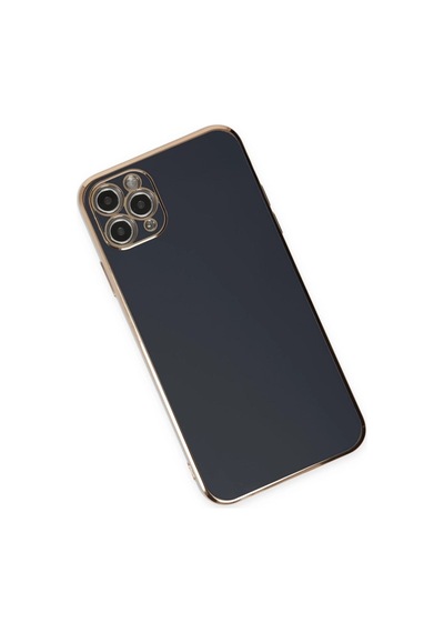 Apple, Uyumlu iPhone 11 Pro Max Kılıf Volet Silikon - Siyah