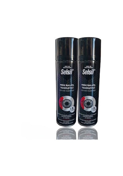 2 Adet Selsil Fren Balata Temizleme Spreyi 500 Ml