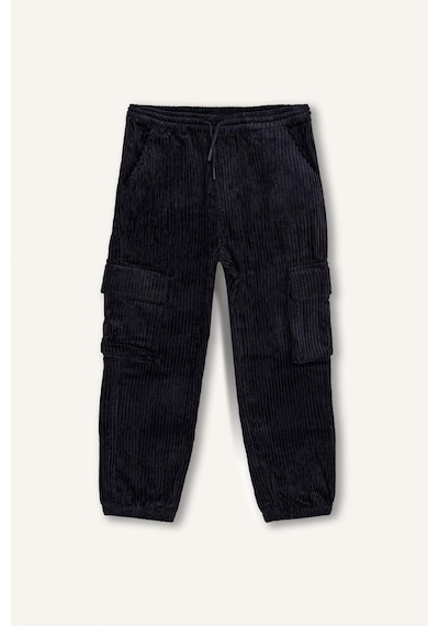Defacto Erkek Çocuk Kargo Cepli Jogger Kadife Pantolon C9059a824wnar210 Antrasit