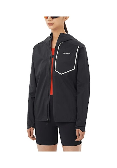 Salomon Bonattı Pro Kadın Outdoor Yağmurluk Lc2770800 Siyah