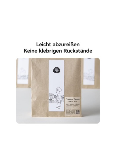 Kendinden Yapışkanlı Termal Etiketler, B1/b21/b3s Etiket Bandı, Kağıt, Okul, Ev, Ofis, Küçük İşletmeler İçin Şeffaf Dikdörtgen, 40 X 60 Mm Diğer