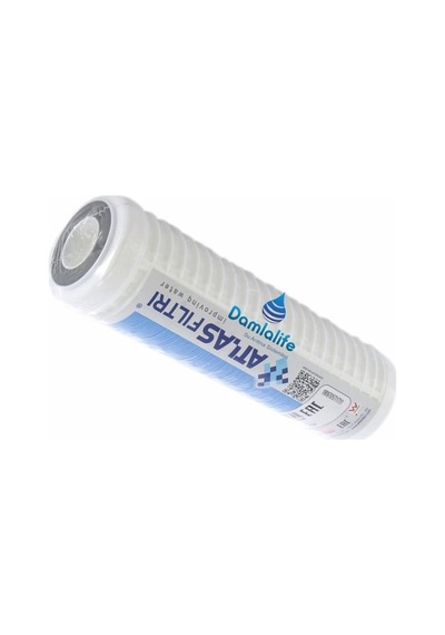 Atlas Italyan 10'' Yıkanabilir  yıkanabilen 50 Micron Tortu Filtresi