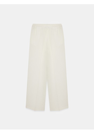 Dilvin 72256 Beli Lastikli Pantolon-ekru Ekru