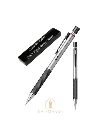 Kalemhane Scrikss Kişiye Özel Vortex 0.5 Versatil Uçlu Kalem Gri Çok Renkli