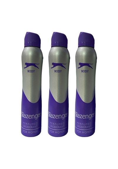 Slazenger Mor Kadın Sprey Deodorant 3 x 150 ML