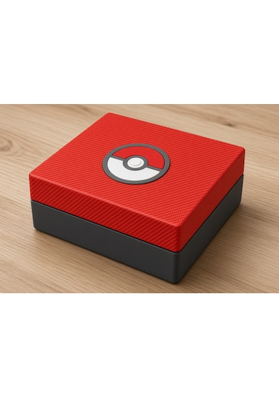 Pokemon Kart Saklama Kutusu Buyuk Bolmeli Pokeball