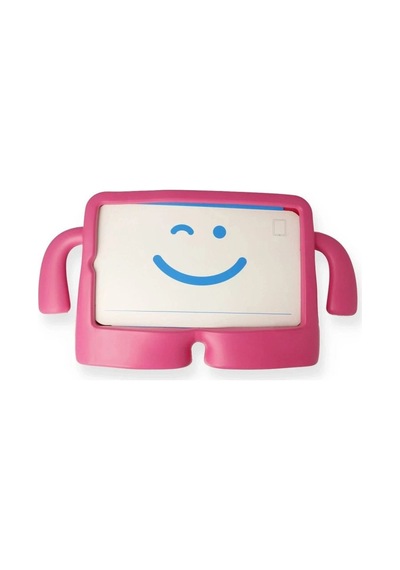 Apple Uyumlu iPad Mini 6 Karakter Tablet Silikon - Pembe Kılıf