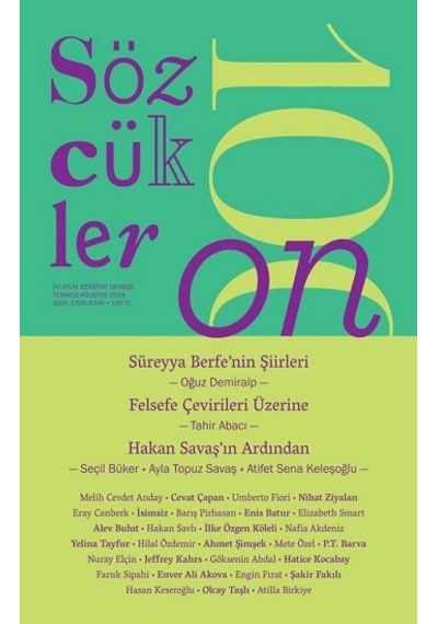 Sözcükler Dergisi 110.sayı