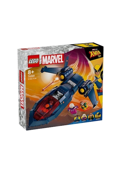 Mey İthalat 76281 L X-men X-jet 359 Parça +8 Yaş