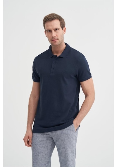 Cazador 4613 Erkek Batal Polo Yaka Pike T-shirt Laci