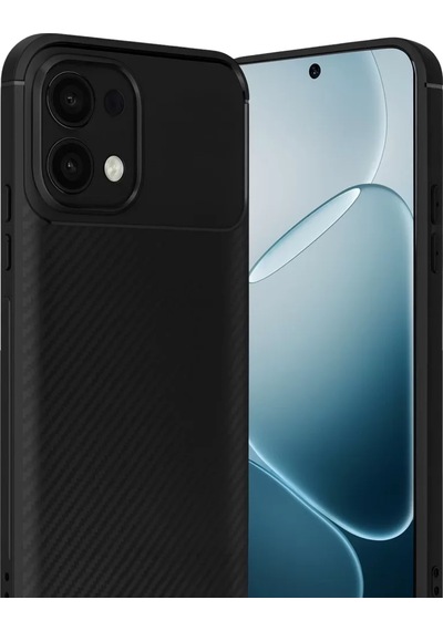 Newface Oppo A6 Pro 4g Auto Focus Karbon Kapak - Siyah