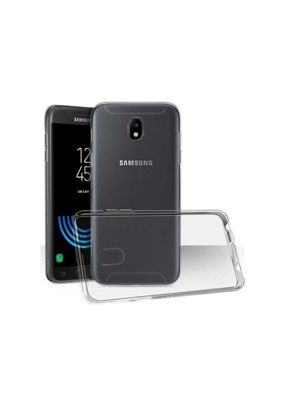 Samsung Uyumlu Galaxy J2 Pro 2018 Kılıf Zore Süper Silikon Kapak Renksiz
