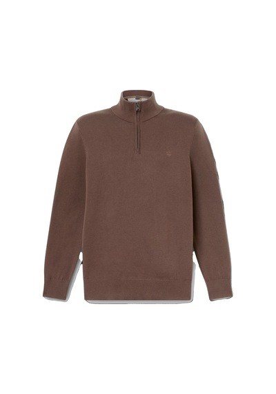 Timberland Williams River Cotton Yd 1/4 Zip Sweater - Tb0a2bmx2431-11280 Kahverengi