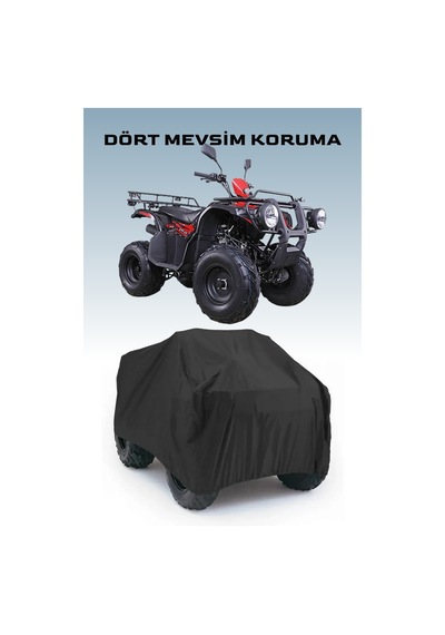 Siyah Kanuni 150 U On Road Atv Brandası, Atv Koruyucu Örtüsü