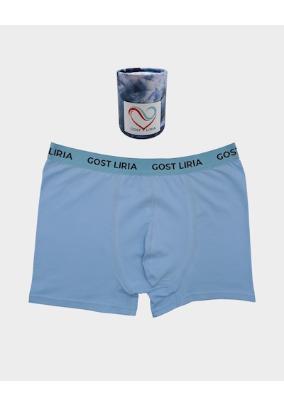 Gost Liria - Soft Blue Erkek Boxer Mavi Mavi