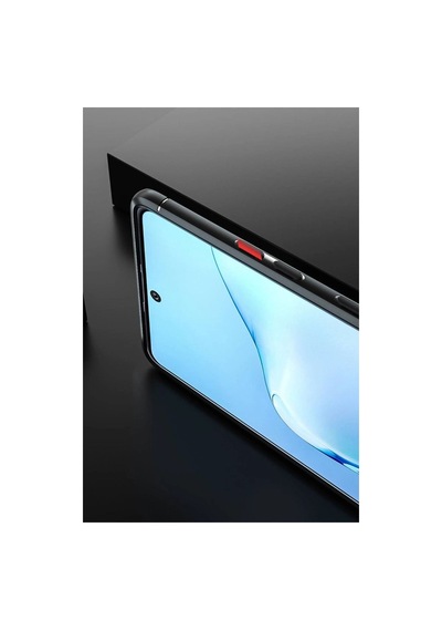 Samsung Galaxy Uyumlu, A91 / S10 Lite Kılıf Range Yüzüklü Silikon - Kırmızı