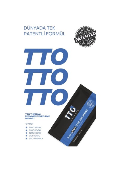 Tto Thermal Intimen Temizleme Mendili 12 Adet