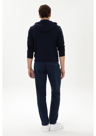 U.S. Polo Assn. Lastikli Bel Regular Fit Erkek Örme Pantolon Lacivert