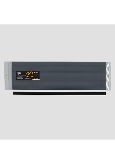 Bemoold P (PP) Siyah Geniş - 1 KG- Kiloluk Plastik Kaynak Elektrot
