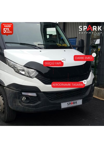 Iveco Daily 2014-2019 Yıl Aralığı Kaput Rüzgarlığı 4mm
