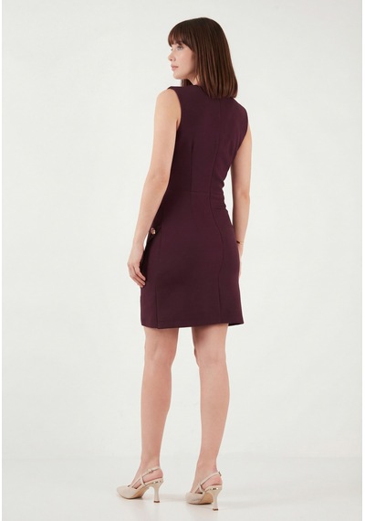 Lela Bayan Elbise 6525717 Bordo