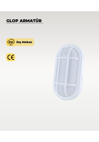 30w Meda Led Armatür Beyaz Kasa 3200k Sarı Işık Beyaz