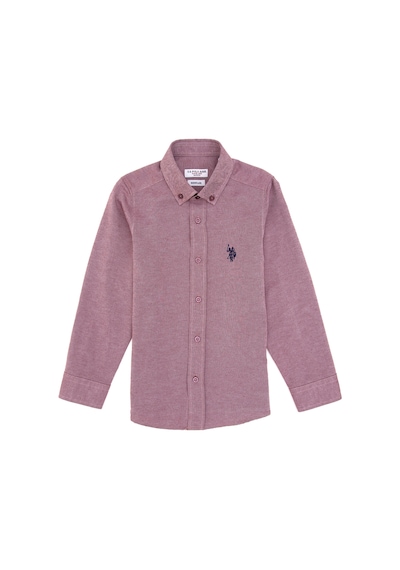 U.s. Polo Assn. Erkek Çocuk Plum Gömlek Basic 50316801-vr177 New Plum